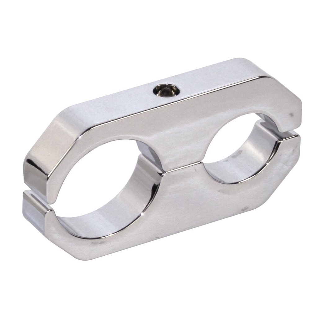 Shock Reservoir Clamp, Billet, 2.0", Each