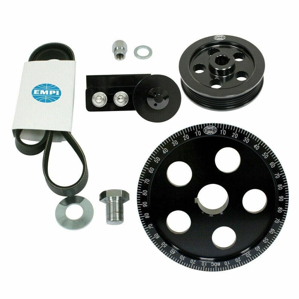 Type 1 & 2 EMPI Serpentine Belt Pulley System