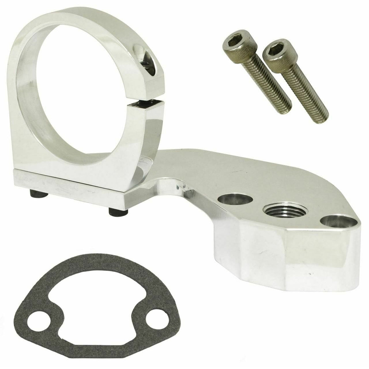 EMPI Billet Combo Fuel Pump Block-Off/Coil Mount