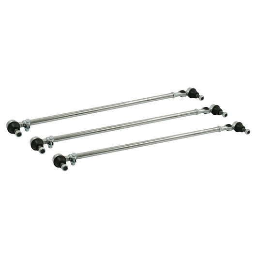 Right Chrome Tie Rod, Type 1, 5/68-77 Exc. Super Beetle