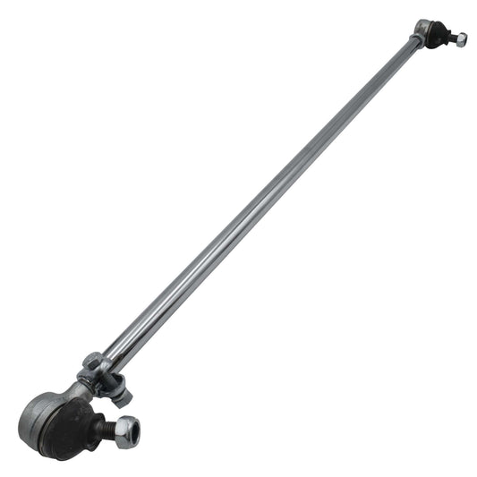 Right Chrome Tie Rod, Late w/o Damper Provision