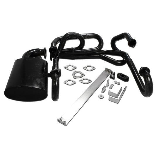 AA Sidewinder Exhaust System, 1 1/2" W/Muffler - AA Performance Products
