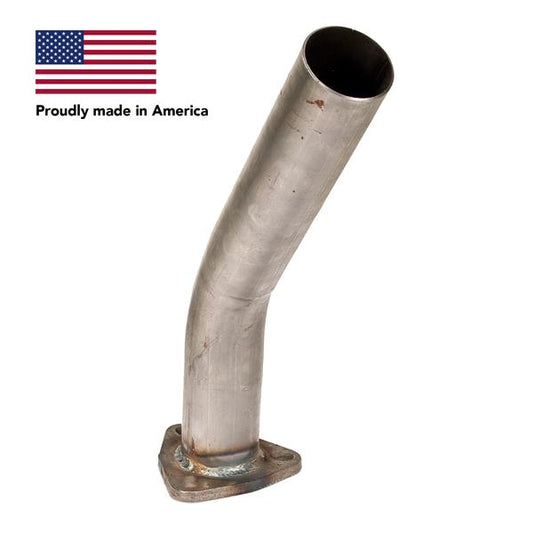 Tri Mil Stinger, Bobtail, 2in Dia, Raw Steel - AA Performance Products