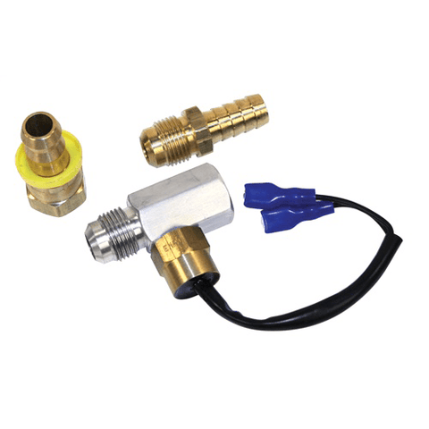 Inline Cooler Thermostat, -8AN 1/2" Hose Barb