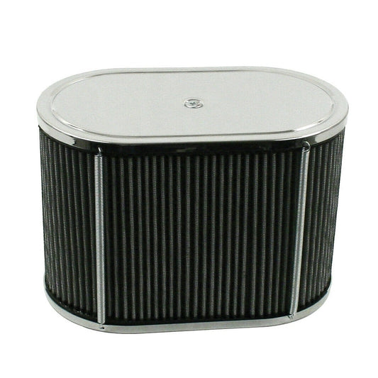 Oval Air Cleaner, 9" x 5-1/2" x 6-1/8" High