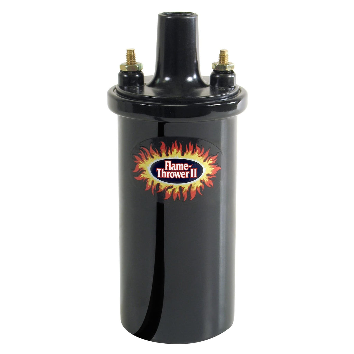 Pertronix Flame-Thrower Black 0.6 ohm Coil,  (use w/ Ignitor II Electronic Ignition) (includes 4 and 6 cyl Porsche)