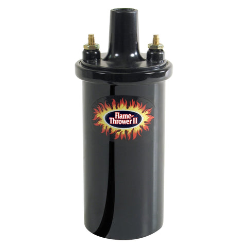 Pertronix Flame-Thrower Black 0.6 ohm Coil,  (use w/ Ignitor II Electronic Ignition) (includes 4 and 6 cyl Porsche)