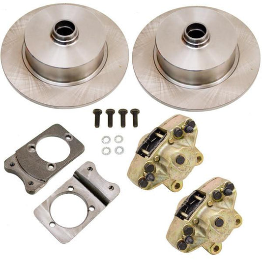 Disc Brake Kit, Front, Fits Stock Drum Spindles, Blank (Blank Pattern) - AA Performance Products