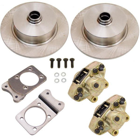 Disc Brake Kit, Front, Fits Stock Drum Spindles, Blank (Blank Pattern) - AA Performance Products