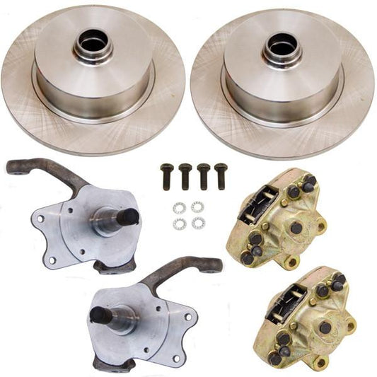 Disc Brake Kit, Front, Stock Disc Spindles, Blank (Blank Pattern) - AA Performance Products