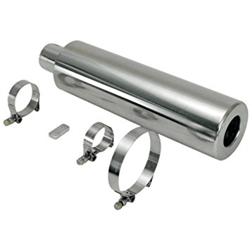 Racing Muffler Only, w/Mounting Clamps - AA Performance Products