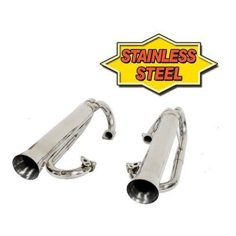 Dual Racing System w/ Inserts, Stainless Steel - AA Performance Products