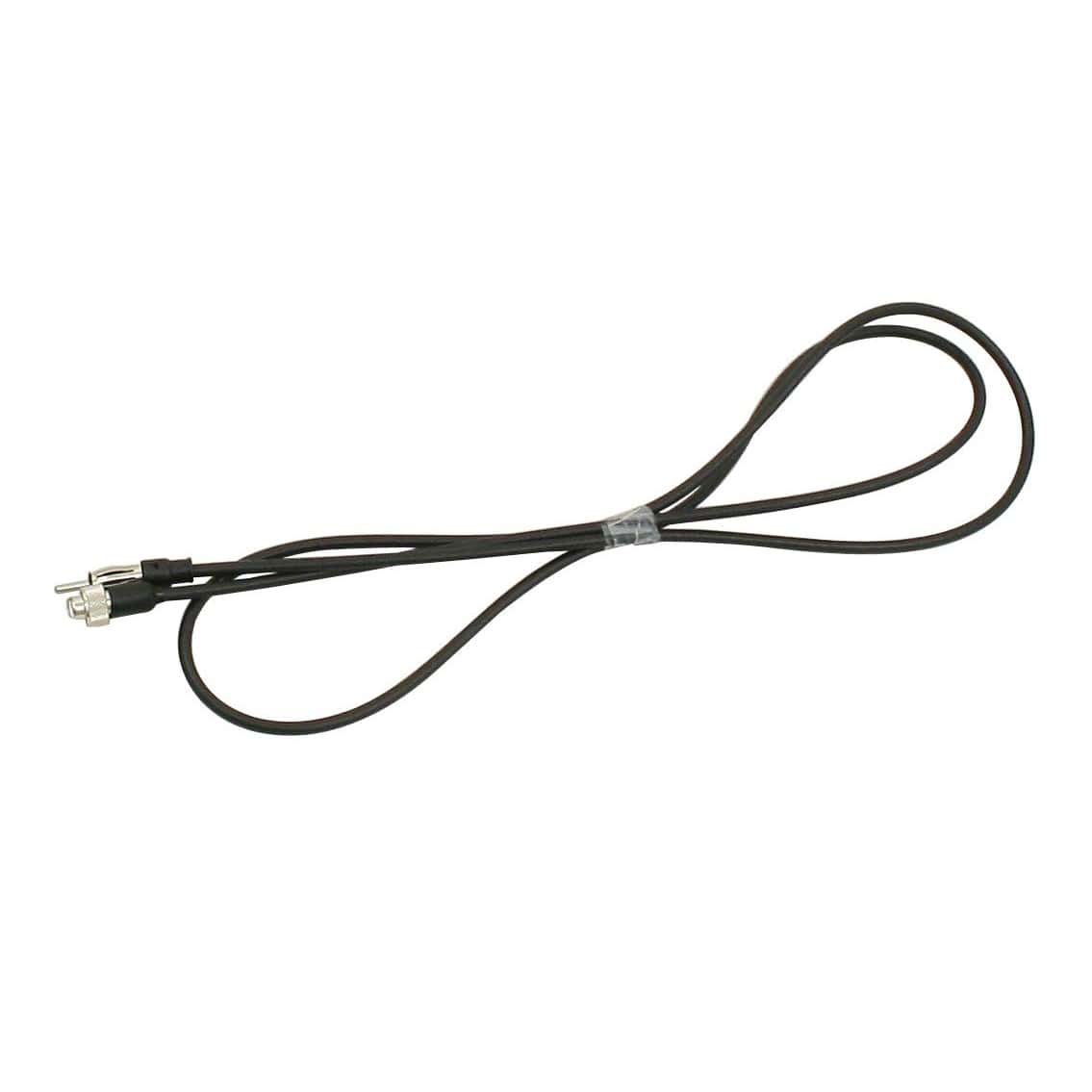 Antenna, Dual Base, Sidemount w/ Chrome Mounts (60" Cable)