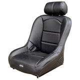 Race-Trim Wide Low-Back Seats With Adjustable Headrest