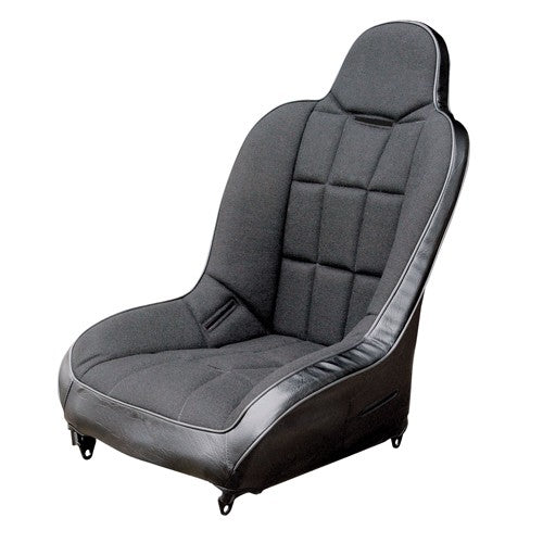 Race-Trim Black Vinyl Wide High-Back Seats