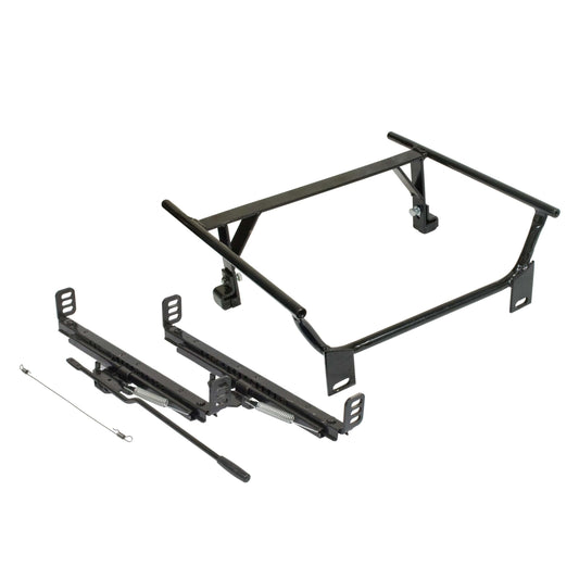 Bolt-In Seat Mount Adapter Kit w/ Sliders, Wire, & Instructions, Type 1 & S/B 71-72, Fits Either Left or Right Front, Each