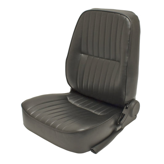 Low-Back Seat Only, Left Side, Black Vinyl, Each