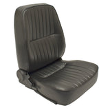 Low-Back Seat Only, Right Side, Black Vinyl, Each
