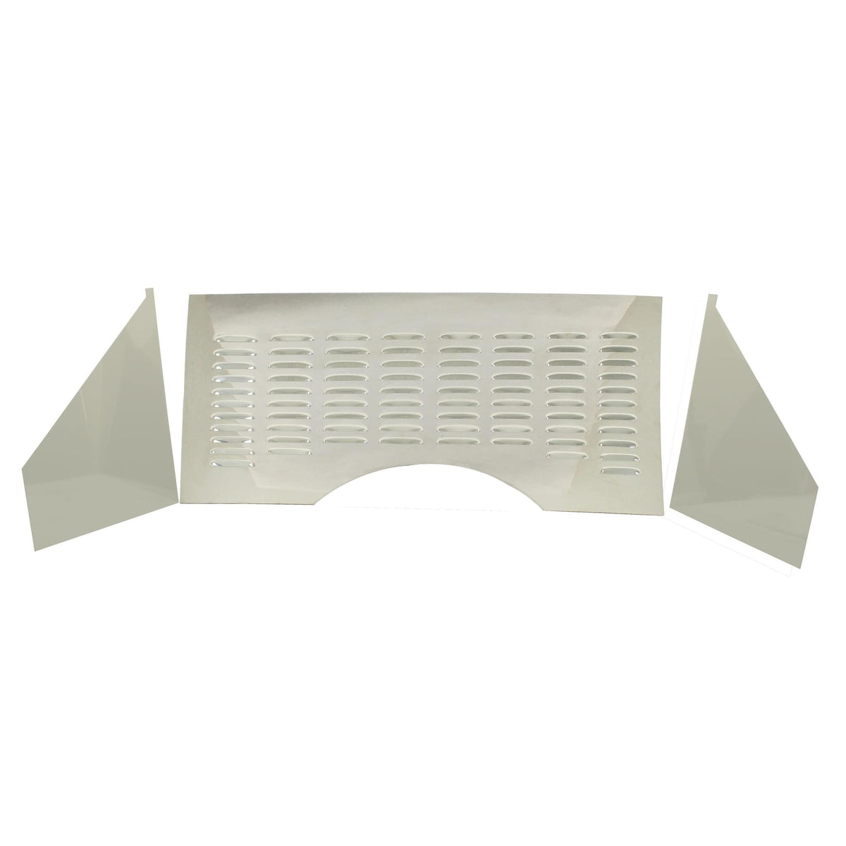 Stainless Steel 3-Piece Firewall Kit, Louvered