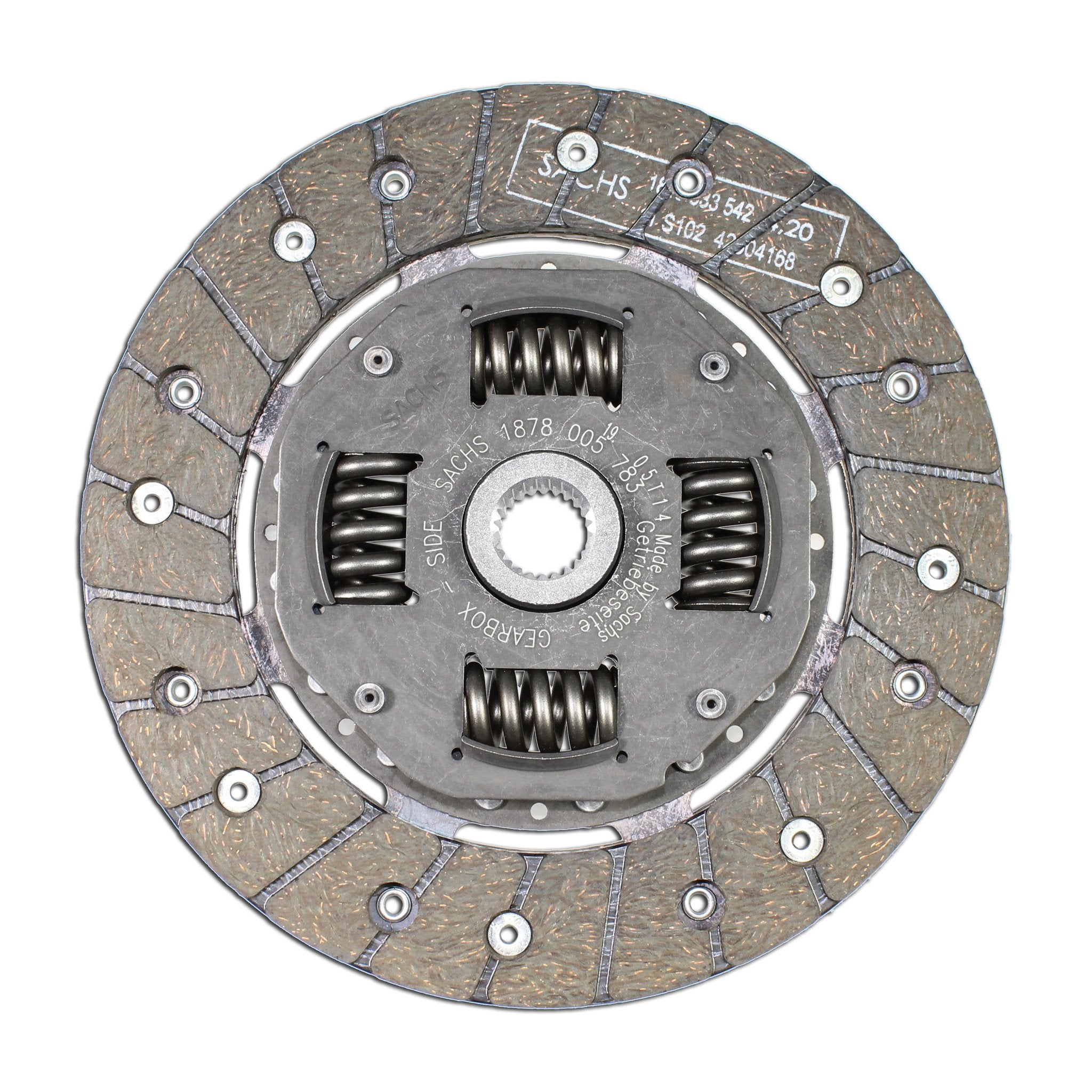 Disc Spring Hub Sachs Clutch Disc Spring Hub 200mm Porsche 356/912 (1950 to 1969) | AA ...