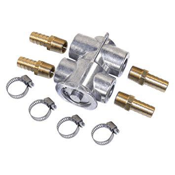 Oil Thermostat w/Fittings & Clamps - AA Performance Products
