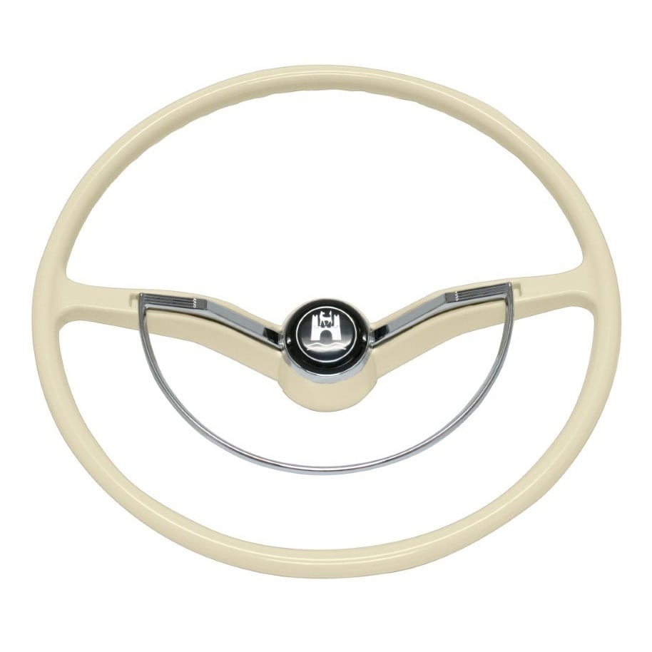 Complete Steering Wheel Kit, Ivory