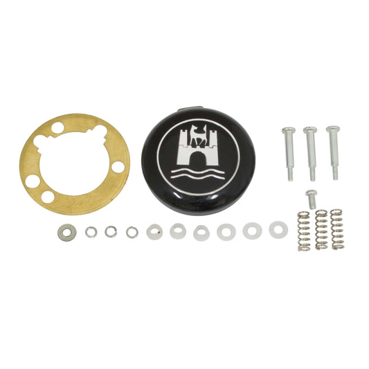 EMPI Complete Horn Button Kit, Black