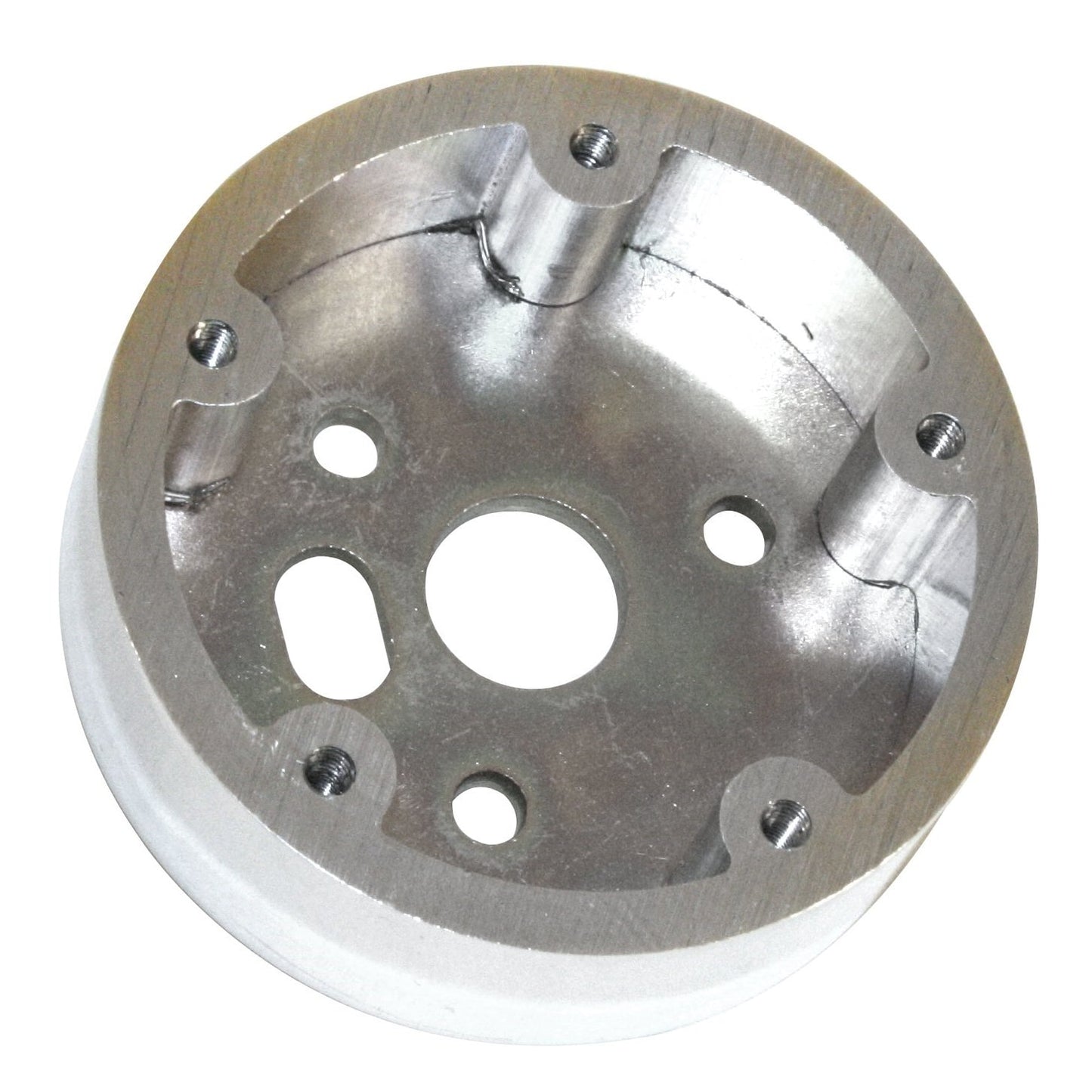 Steering Wheel Adapter Kit, One-inch Aluminum extension, 5-hole to 3-hole