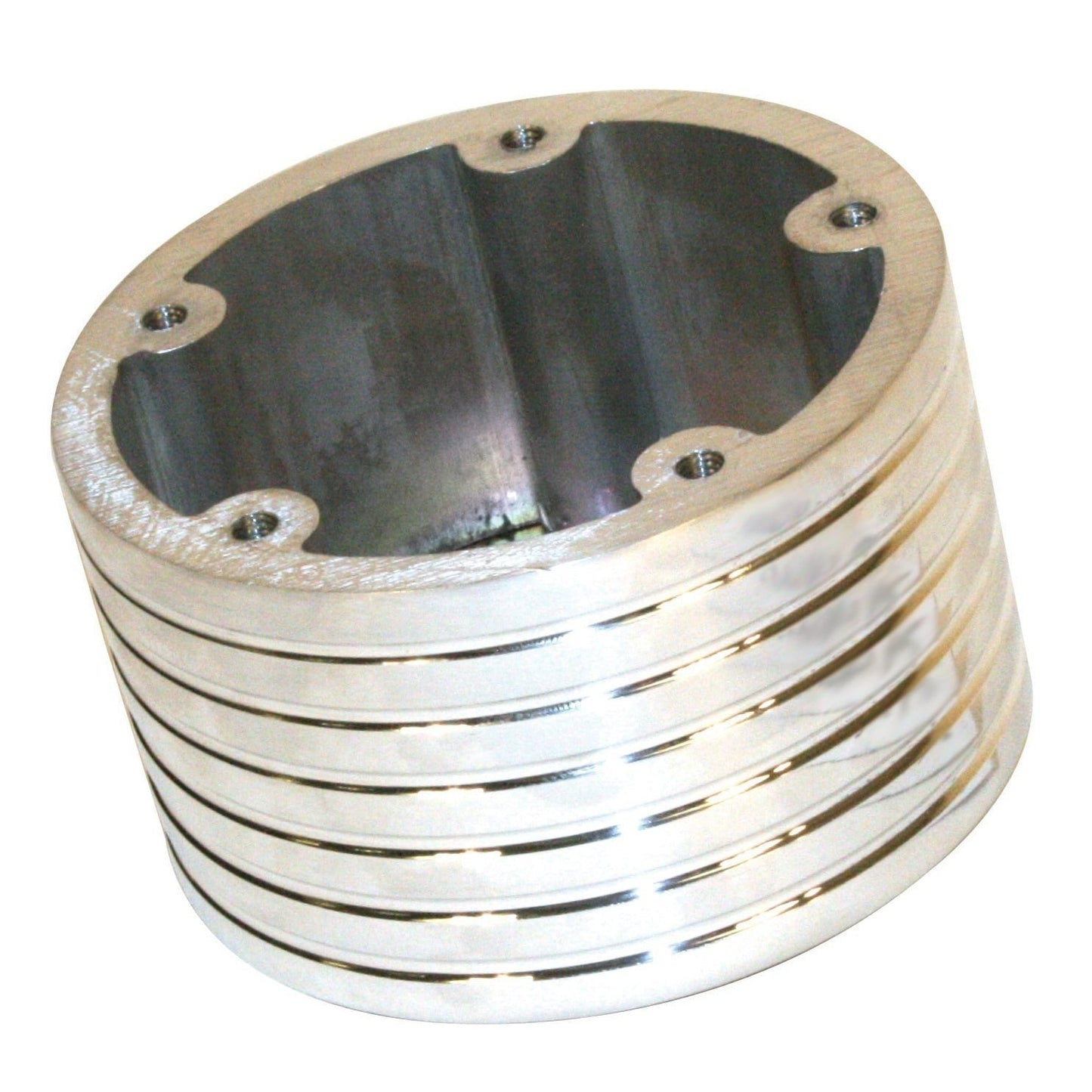 Steering Wheel Adapter Kit, Two-inch Aluminum extension, 5-hole to 3-hole