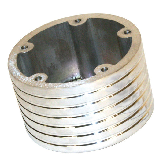 Steering Wheel Adapter Kit, Two-inch Aluminum extension, 5-hole to 3-hole