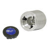 EMPI Polished Billet Aluminum Steering Wheel Boss Kit Only, Fits Type 1  60-73, Ghia 60-70 Type 3 61-70