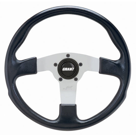Rally GT, Silver, 3-Spoke, 13" Dia., 3" Dish / 3-¼"