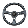 Formula GT, Black, 3-Spoke, 13" Dia., 3" Dish / 3-½"