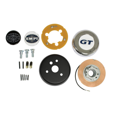 EMPI Steering Wheel Adapter Kit, Type 1 75-79, Type 2 74-79, All other VW Models 75-88, I.D. Spline Area .652, O.D. Spine Area .680, 40 Splines