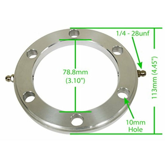 Grease Flange, 930 - for 10mm / 3/8" Bolts.
