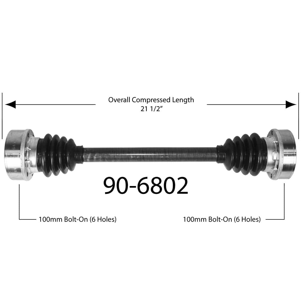 Vanagon, M/T, 80-82, (21-1/2")
