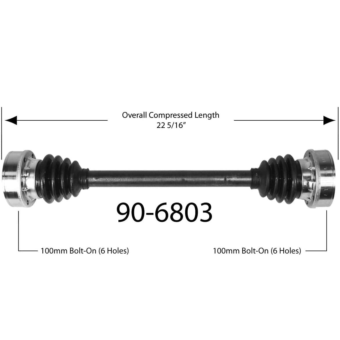 Vanagon, A/T, Right, 83-92, (22-5/16")