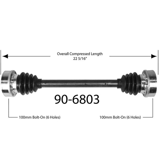 Vanagon, A/T, Right, 83-92, (22-5/16")