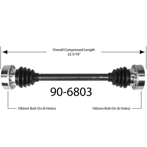 Vanagon, A/T, Right, 83-92, (22-5/16")
