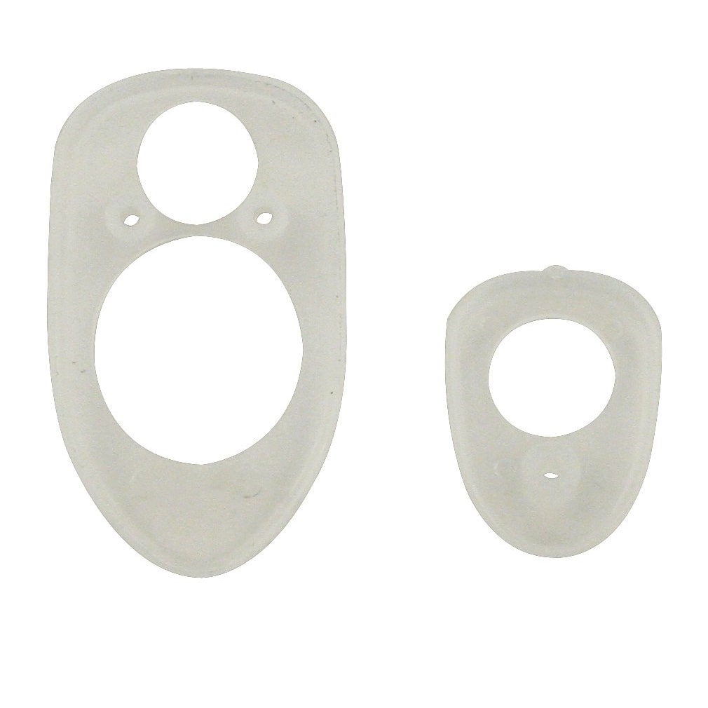 Hood Handle Seals, Clear, Type 1 68-79, Set of 2