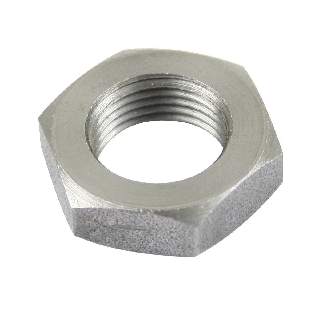 Spindle Nut, Left, 27mm Hex, M18 x 1.5 (LH) Thread, Each