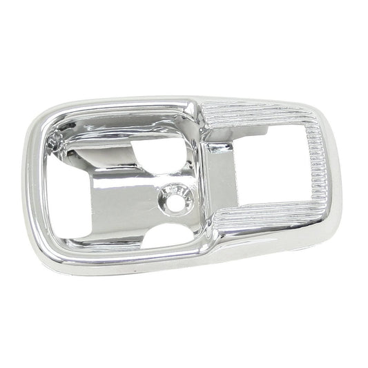 Escutcheon, Chrome Plated Plastic, Door Pull, Each