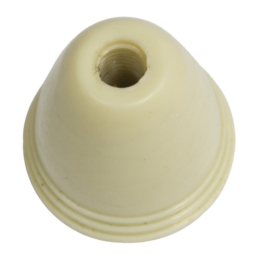 Dash Knob, Ivory, Type 1 to 1966, Each