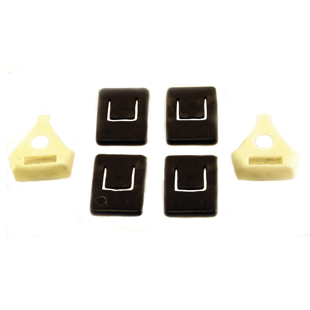 Guide Piece Kit (6 pcs.), Seat Rails, Type 1 73-79