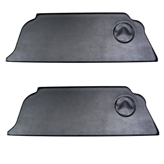 Kick Panel Set, Left & Right, Black, Pair