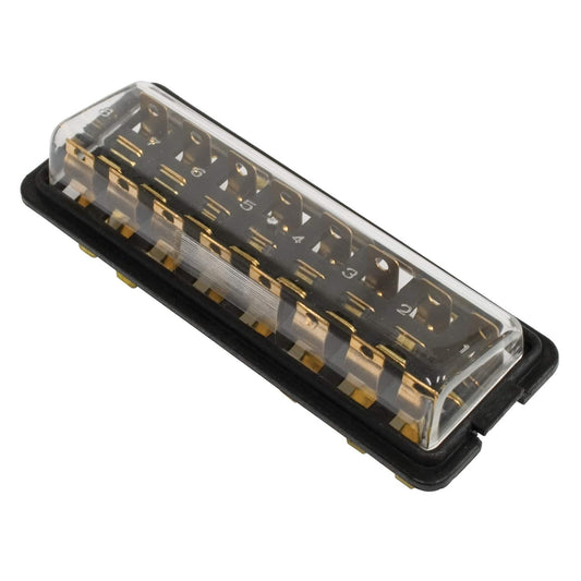 Fuse Box, w/ Clear Cover, F/8 Fuses, Type 1 61-66, Ghia 61-66