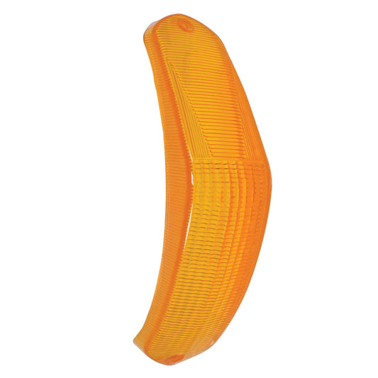 Turn Signal Lens, Left & Right, Type 3 70-73, Amber, Each