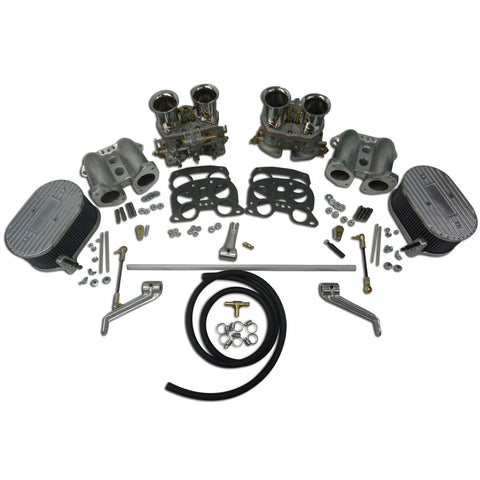 Type 4 Dual IDF Carburetor kit W/ CB Manifolds & Linkage - AA Performance Products