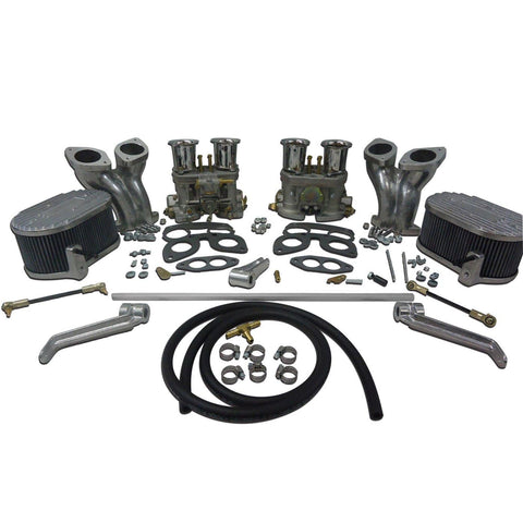 Type 1, Dual IDF Carburetor kit w/ CB manifolds & linkage