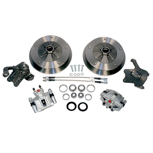 Wide 5 Ball Joint Drum to Disc Brake Conversion Kit for '66-'77 Bug & Ghia